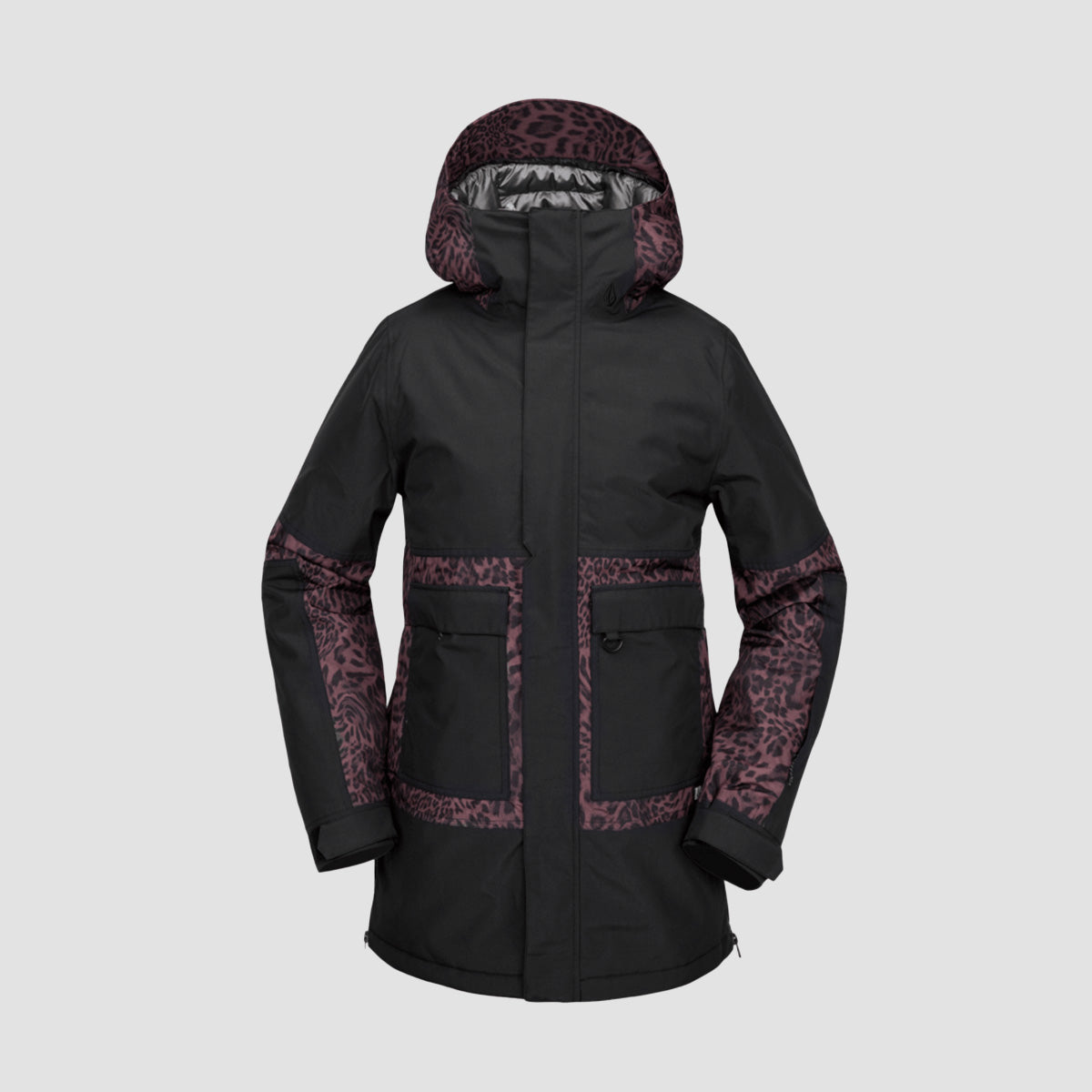 Volcom Larx 2L TDS Infrared Parka Snow Jacket Black - Womens