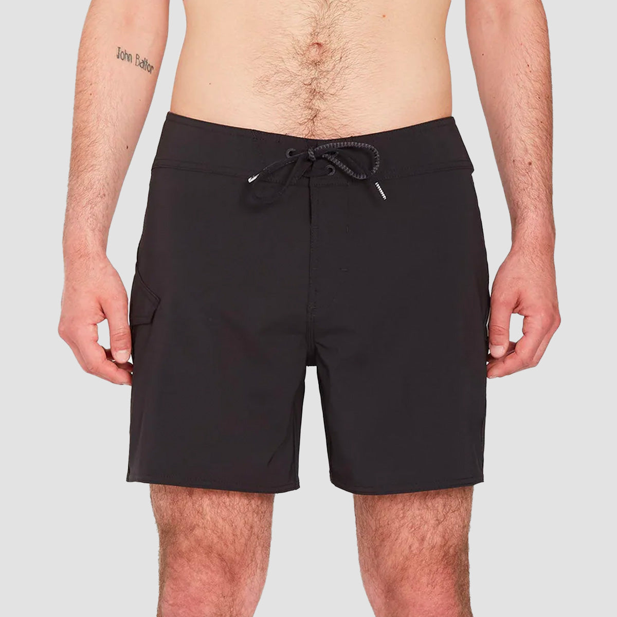 Volcom Lido Solid Mod 16" Boardshorts Black