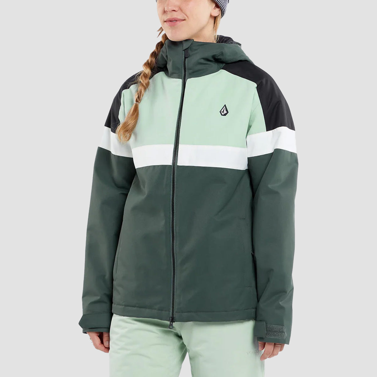 Volcom Lindy Insulated Snow Jacket Eucalyptus - Womens