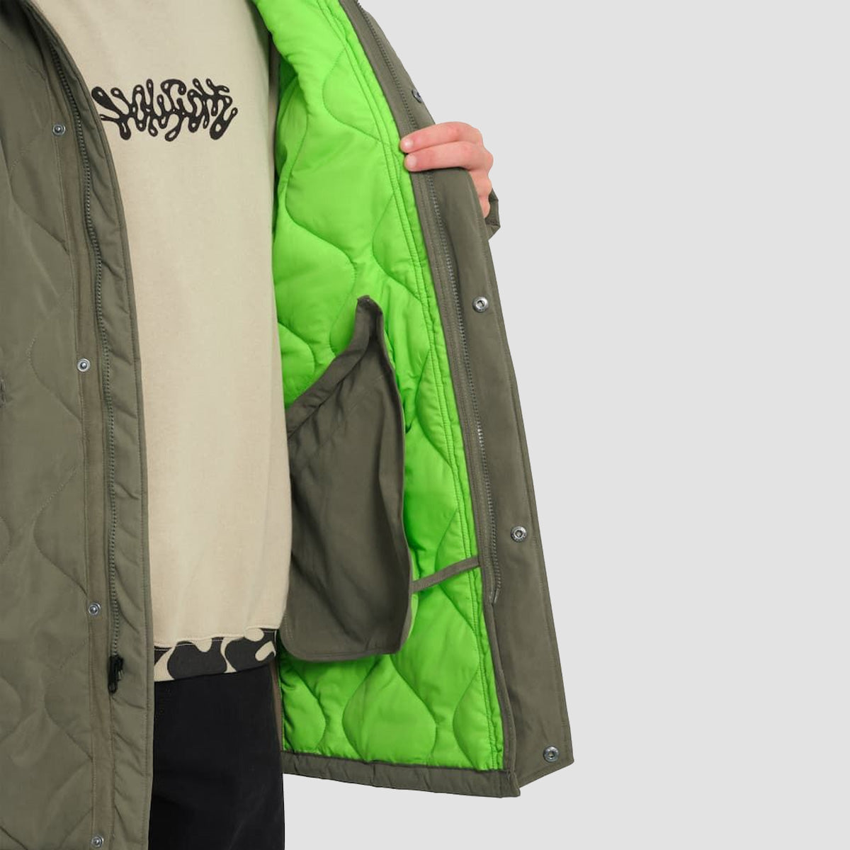 Volcom Longstone Jacket Wintermoss