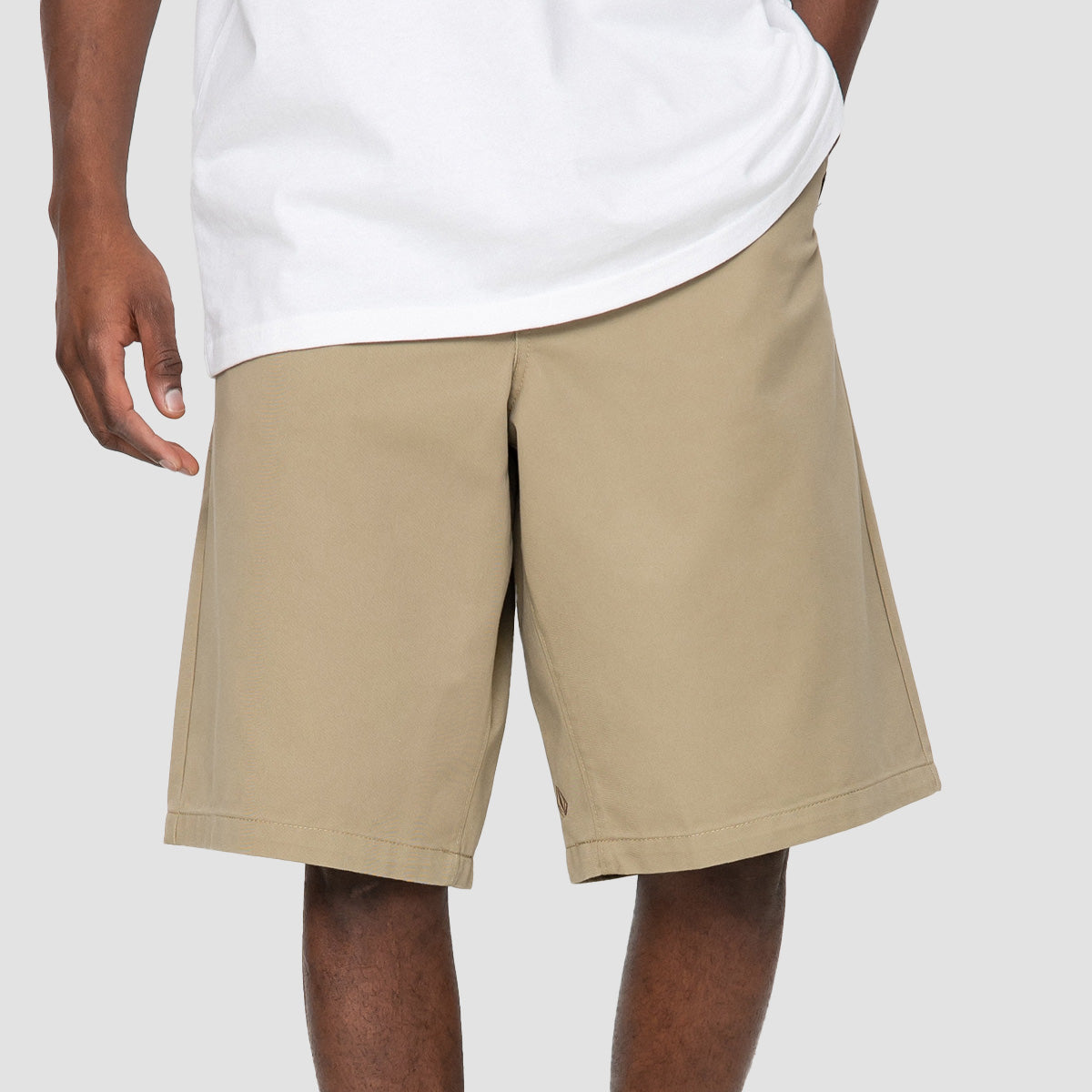 Volcom Loose Truck Baggy Shorts Khaki