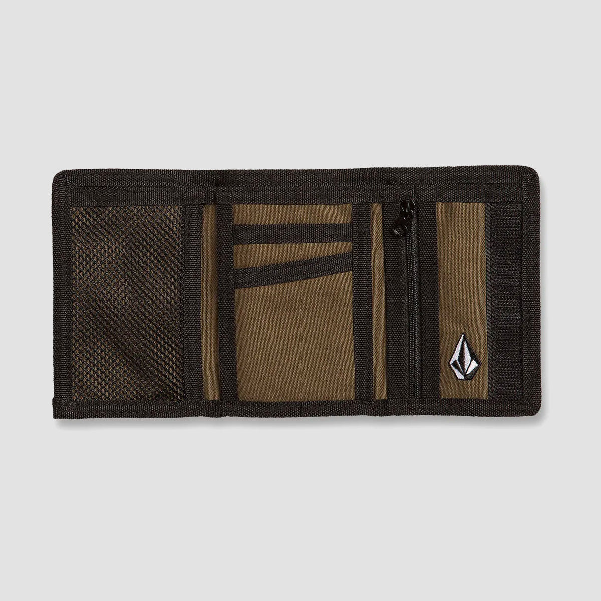 Volcom Ninetyfive Trifold Wallet Black