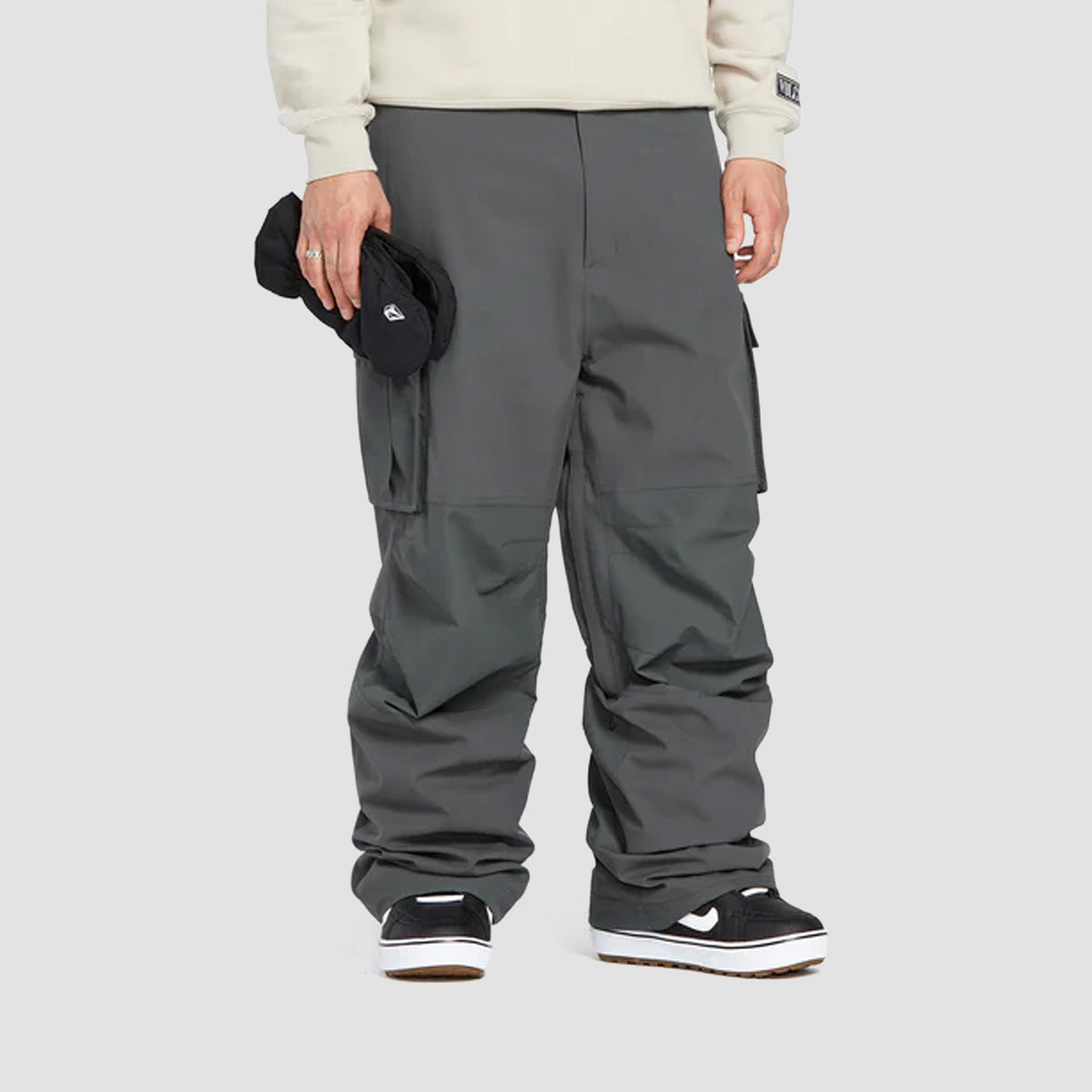 Volcom NWRK Baggy 15K Snow Pants Charcoal