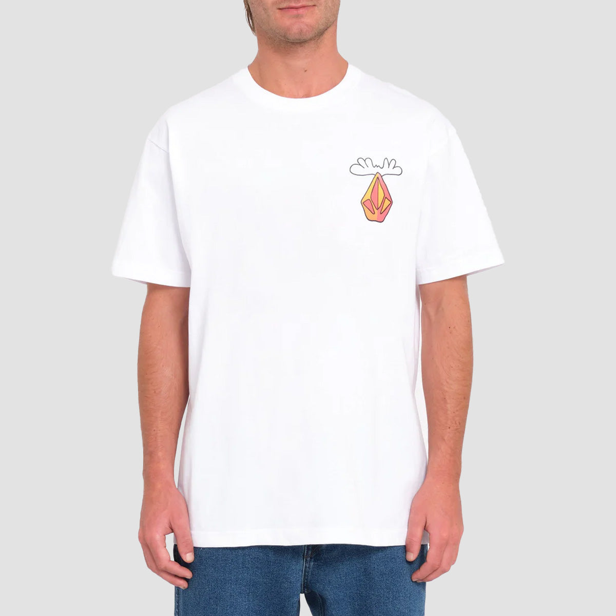 Volcom Olivmoose T-Shirt White