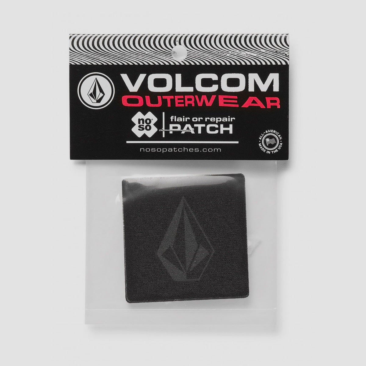 Volcom Outerwear Repair Patch Black