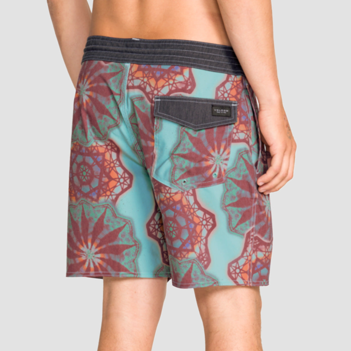 Volcom PCS Star Shields Stoney 18" Boardshorts Black
