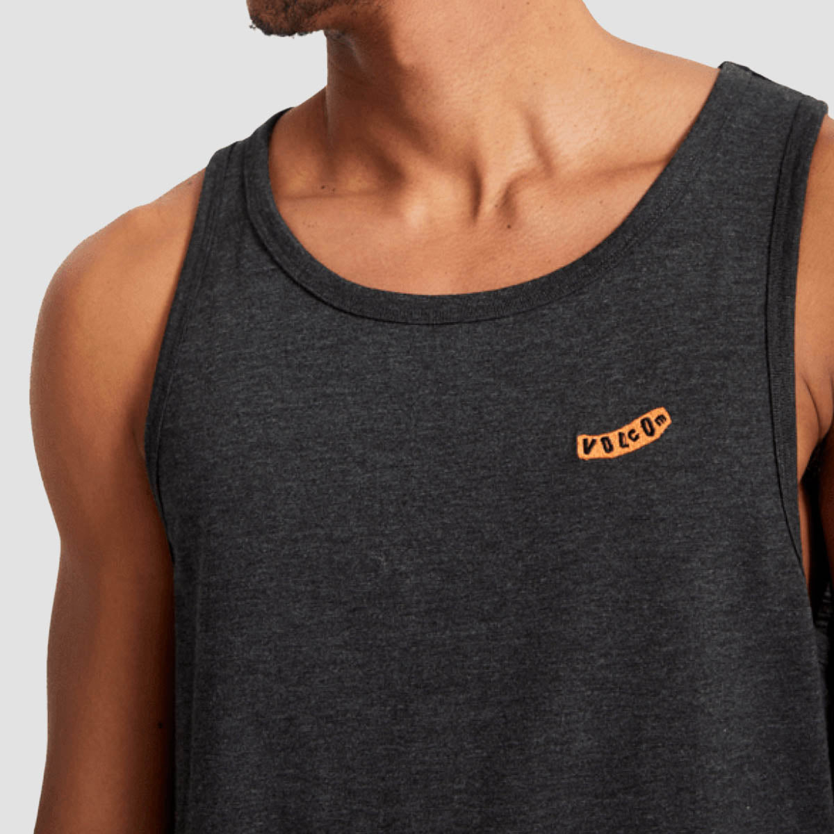 Volcom Pistol Stone Tank Vest Heather Black