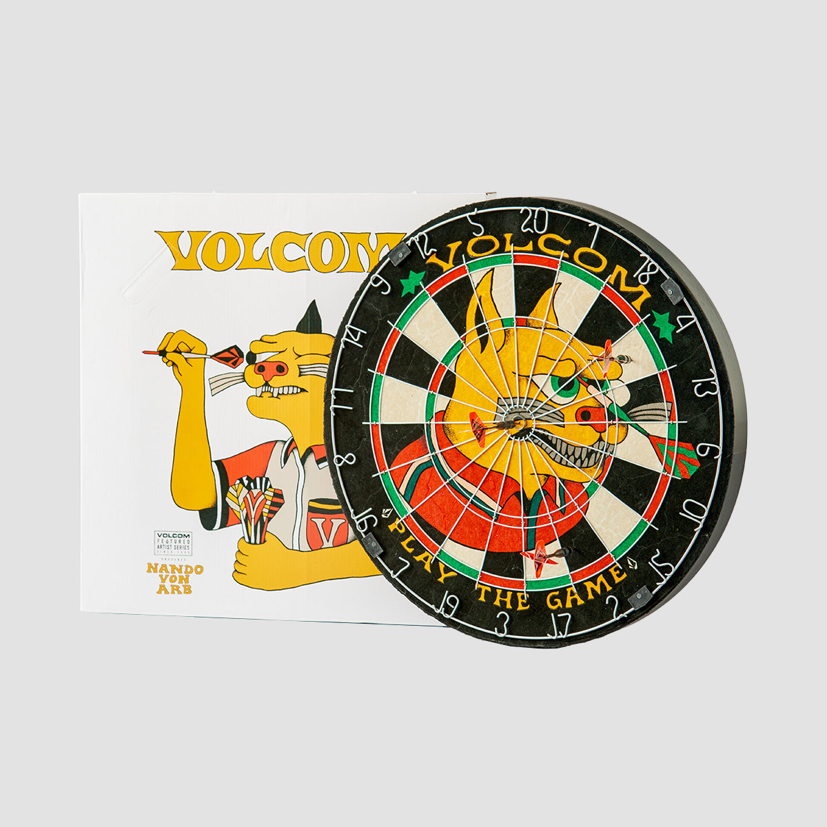 Volcom Play The Game Dartboard