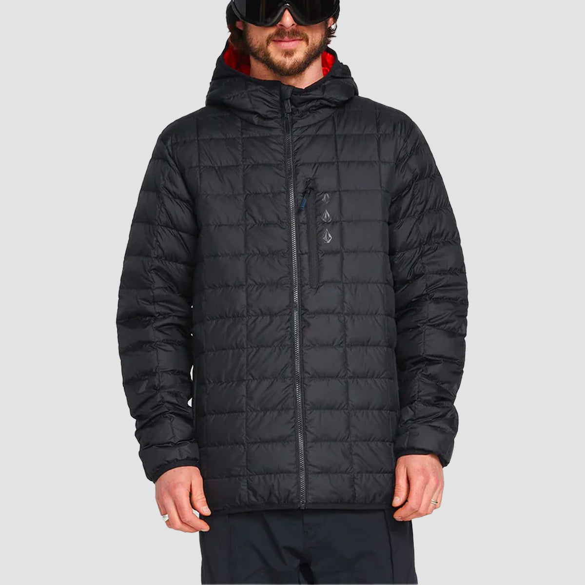Puff Volwon Volcom Puff Puff Give Snow Jacket Black