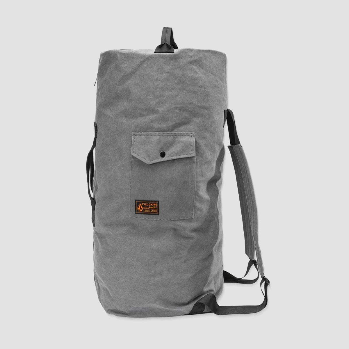 Volcom Ruckstone 84L Duffle Bag Grey
