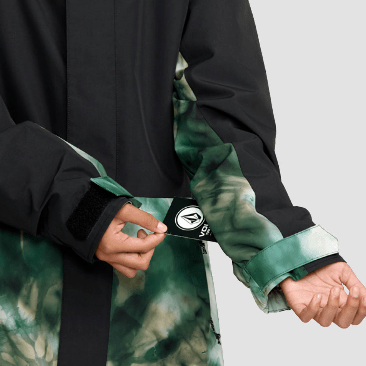 Volcom Sass'N'Frass Ins Snow Jacket Green - Girls