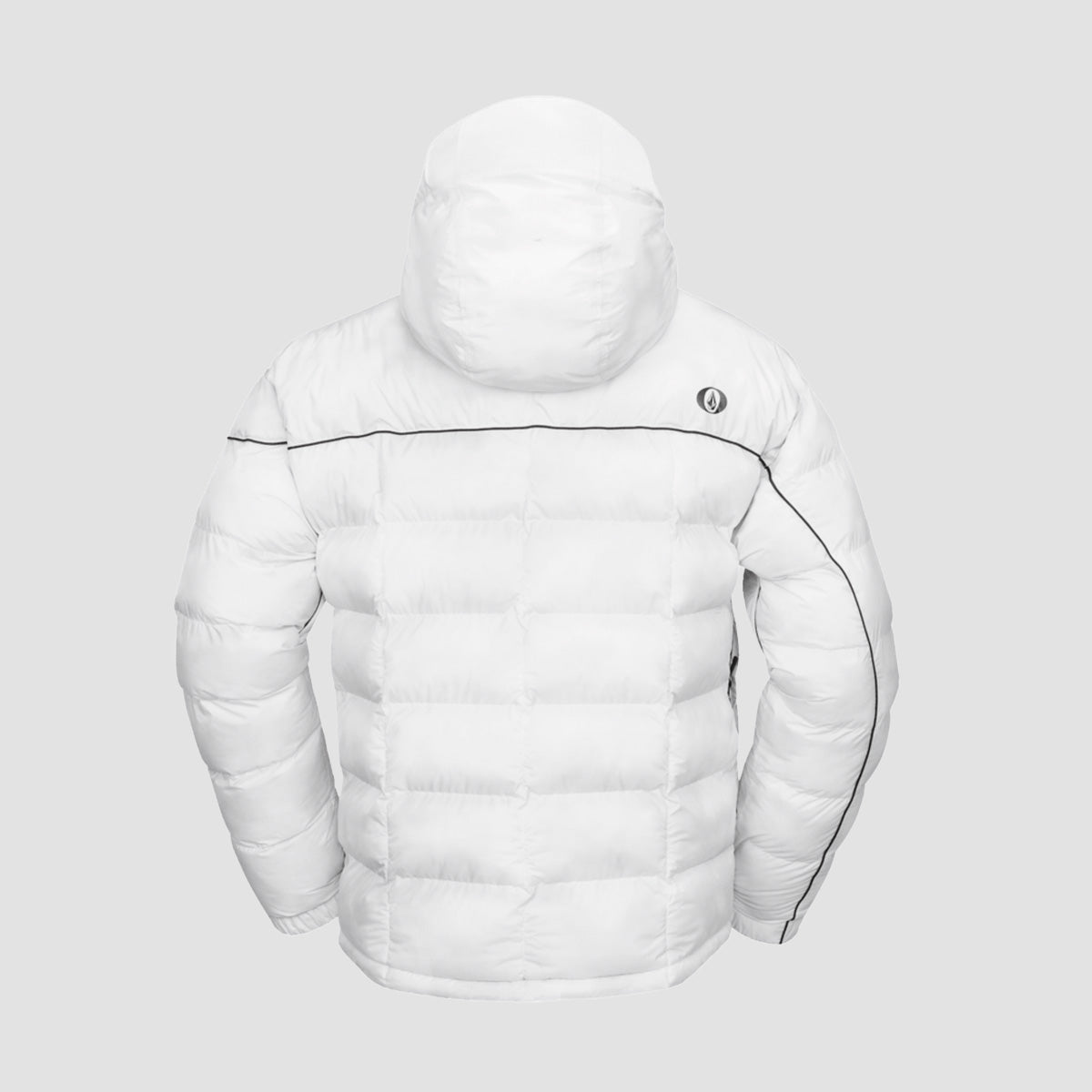 Volcom Sew Down 10K Snow Jacket White Camo