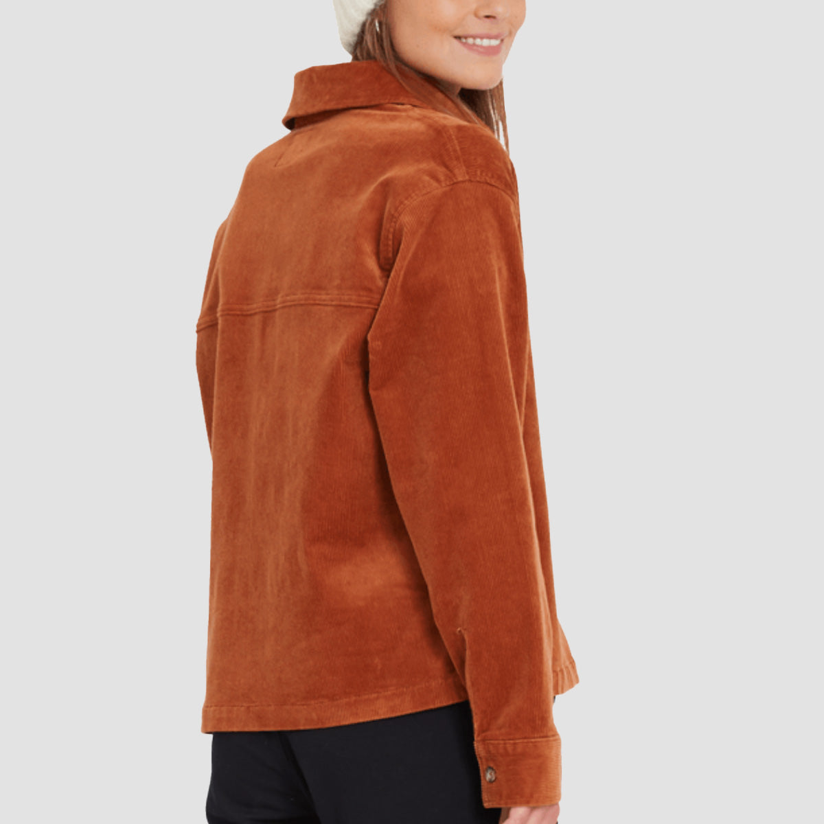Volcom Sha Lala Shacket Jacket Mocha - Womens