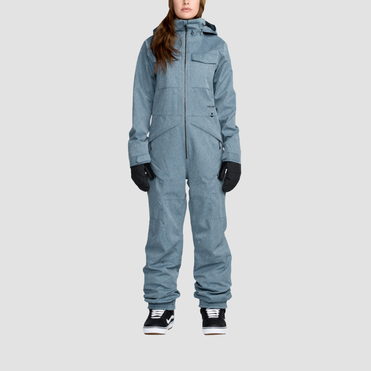 Volcom Shiloh 15K Snow Suit Denim - Womens