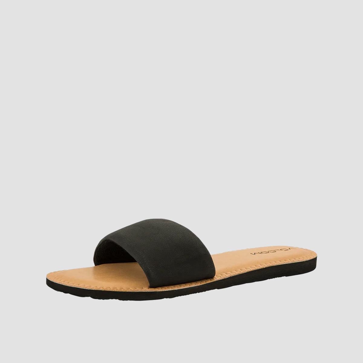 Volcom Simple Slide Sandals Black - Womens