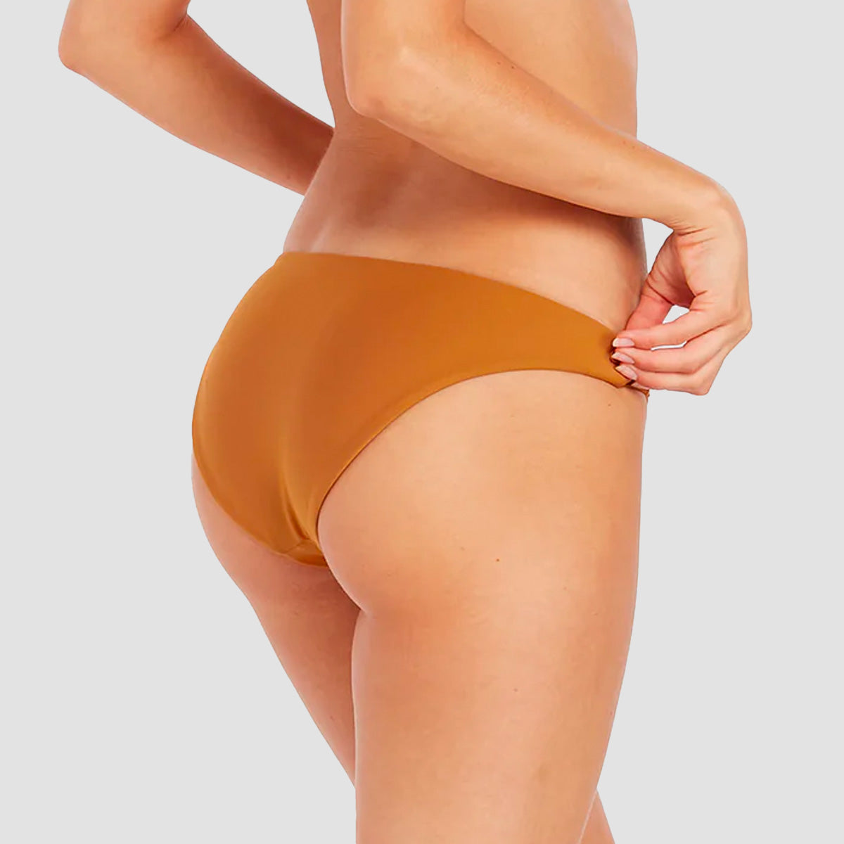 Volcom Simply Seamless Hipster Bikini Bottom Bronze - Womens