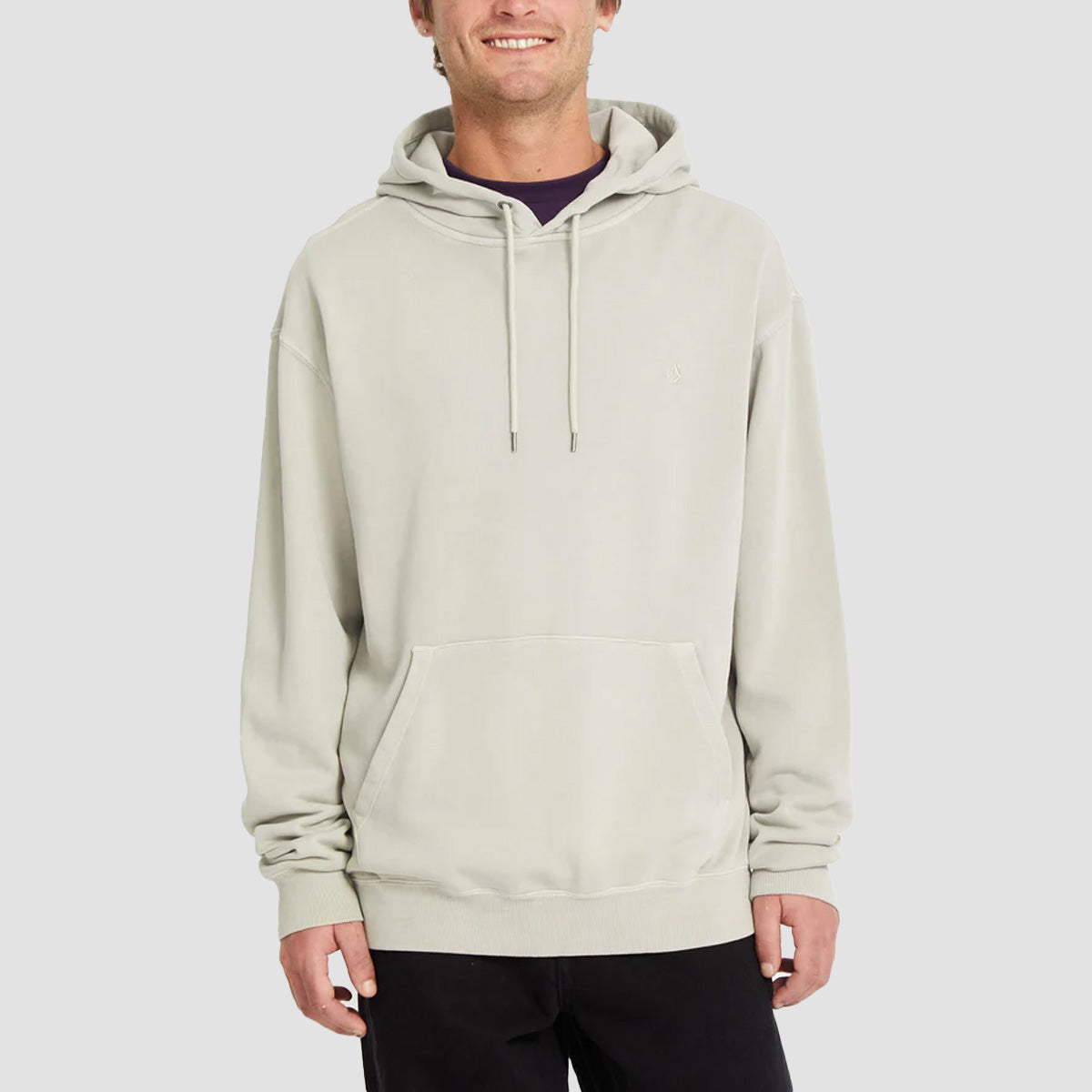 Volcom Single Stone TW Pullover Hoodie Light Khaki