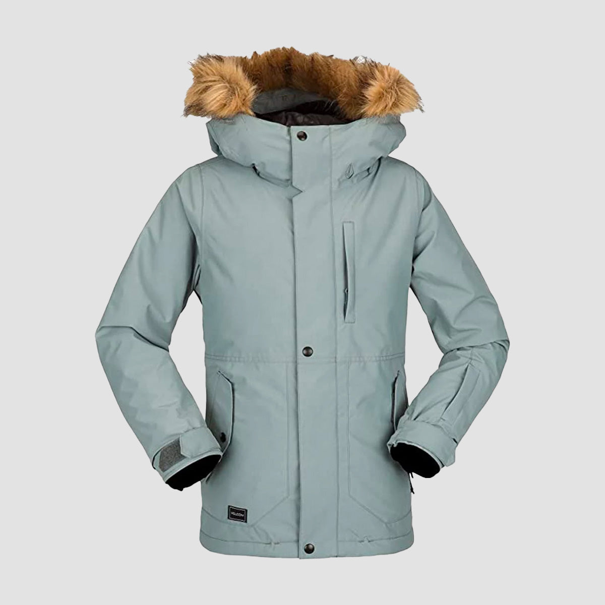 Volcom So Minty Ins Snow Jacket Green Ash - Girls