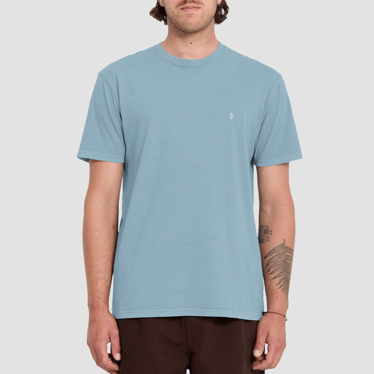 Volcom Solid Stone Emb T-Shirt Tradewinds