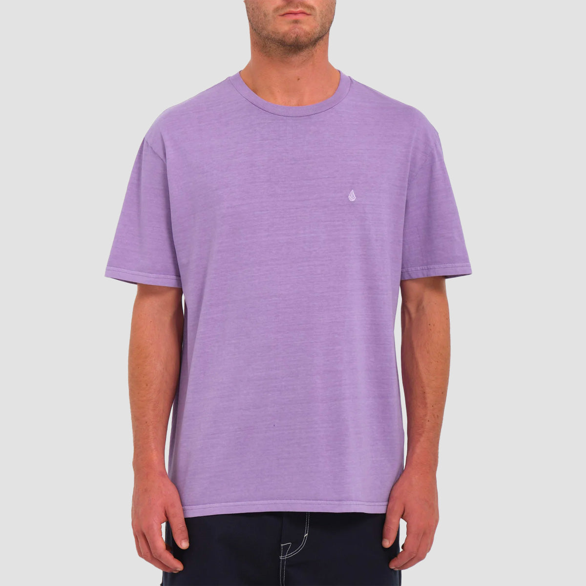 Volcom Solid Stone EMB T-Shirt Paisley Purple