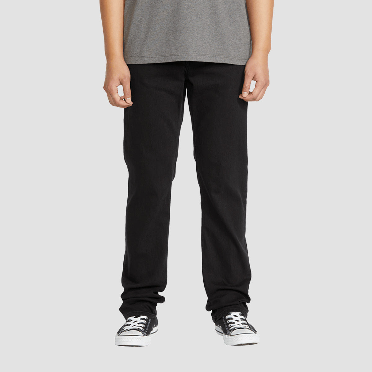 Volcom Solver Modern Fit Jeans Black Out
