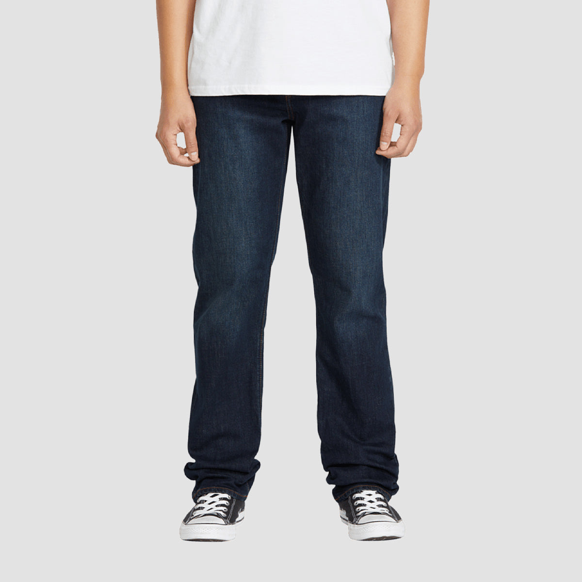 Volcom Solver Modern Fit Jeans New Vintage Blue