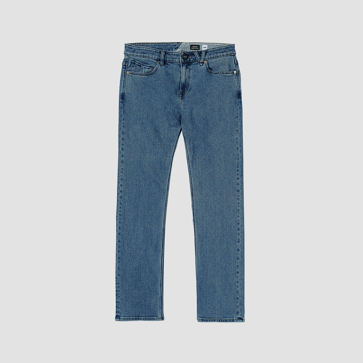 Volcom Solver Modern Fit Jeans Washed Blue