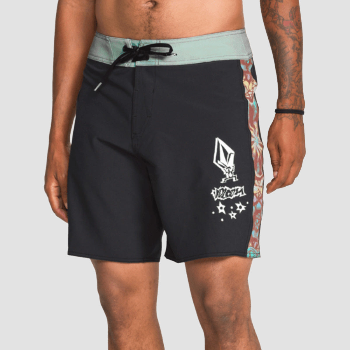 Volcom Star Shields FA Mod 18" Boardshorts Stealth