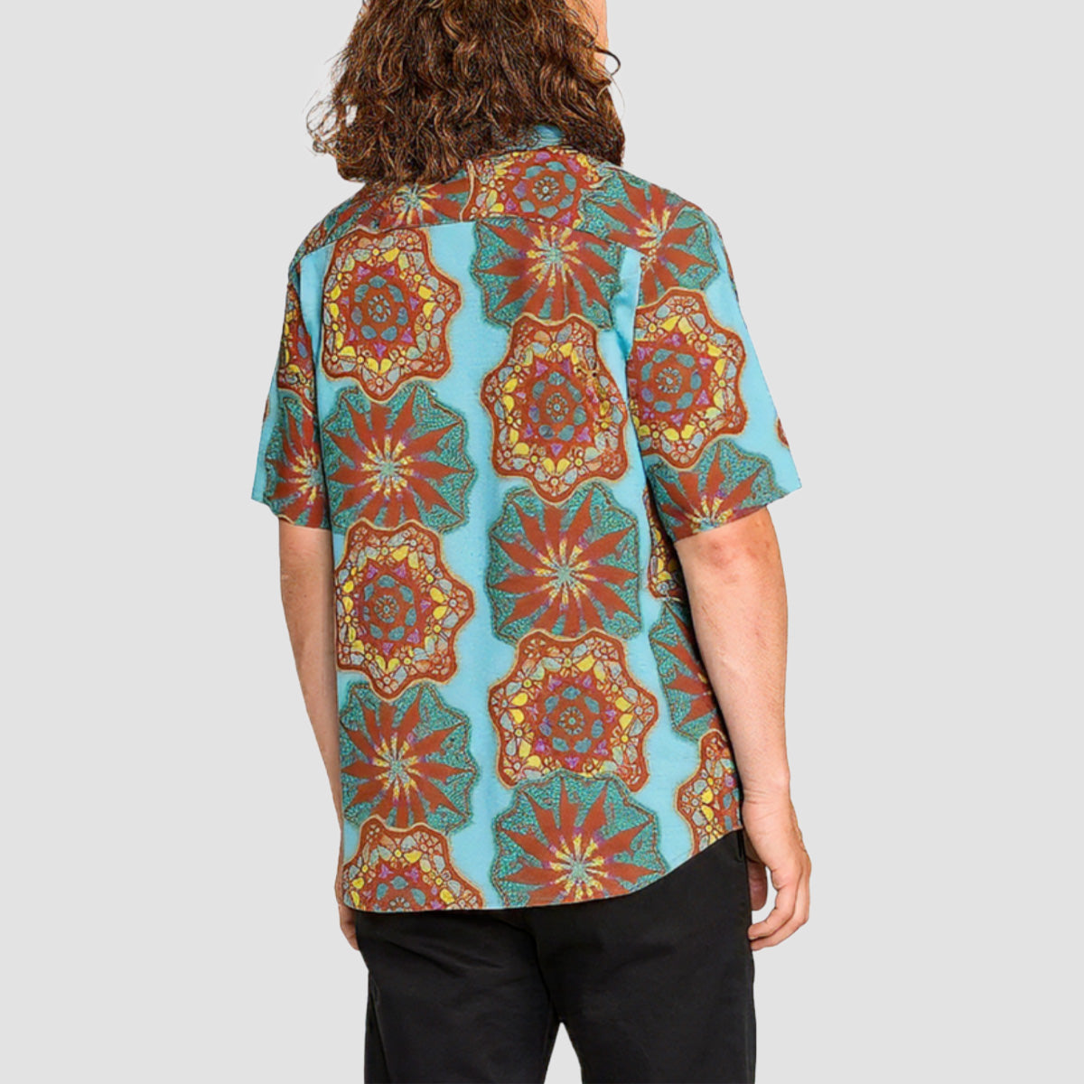 Volcom Star Shields FA Short Sleeve Shirt Castlerock