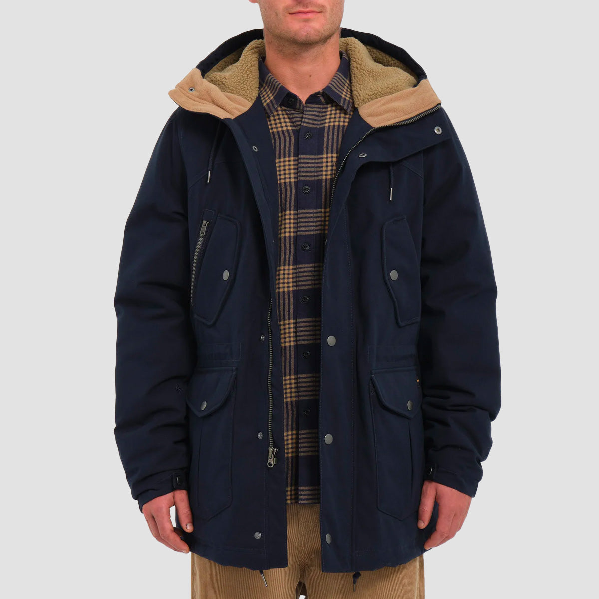 Volcom Starget 5K Parka Jacket Navy