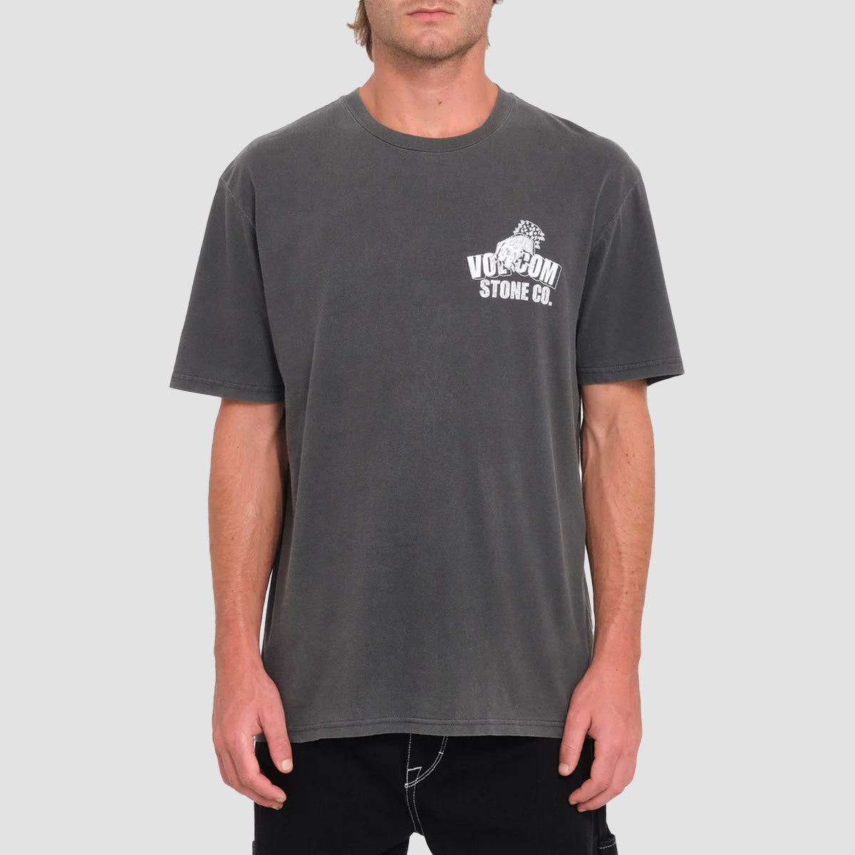 Volcom Stone Force Co PW T-Shirt Black