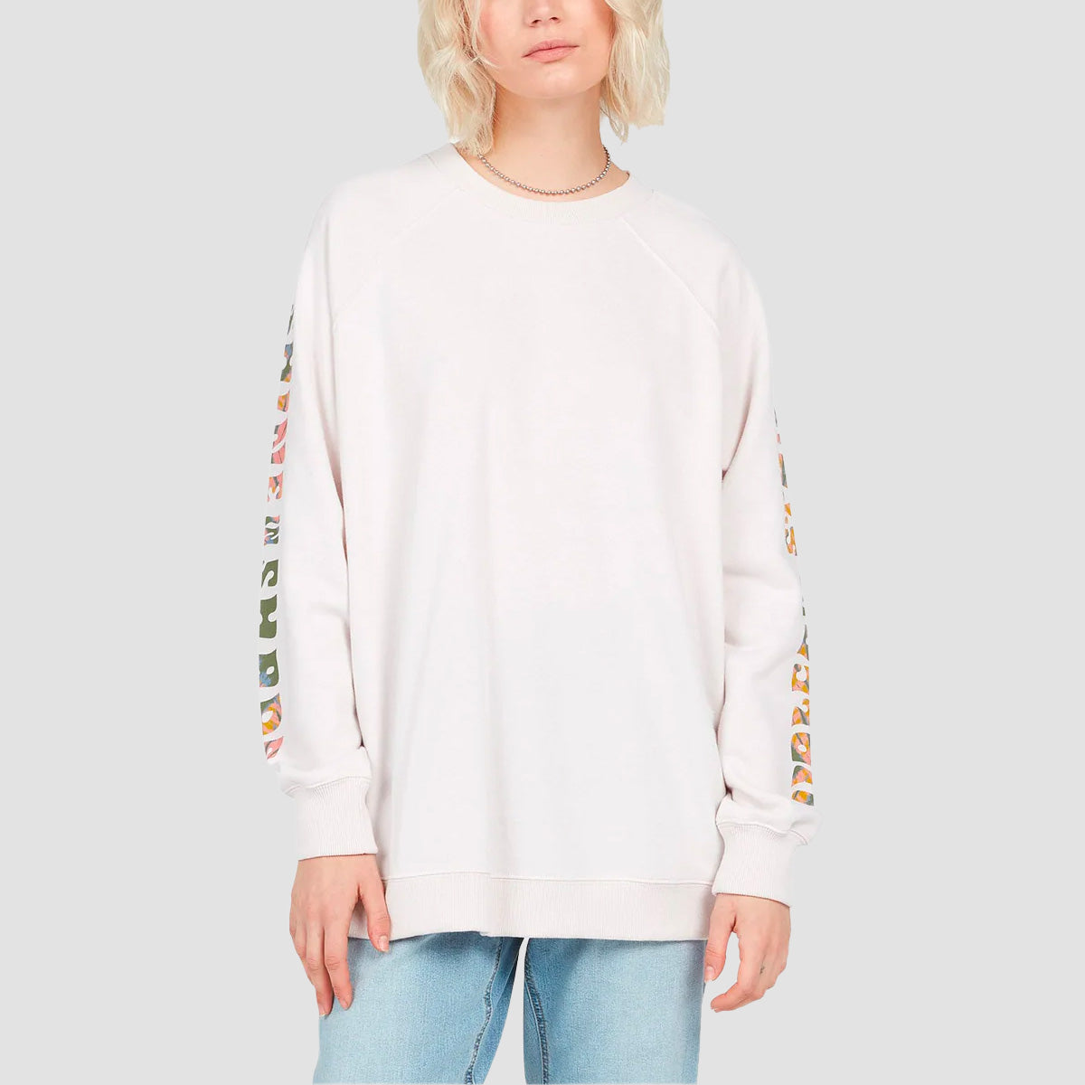 Volcom Stone Magic BF Crew Sweat Ash - Womens