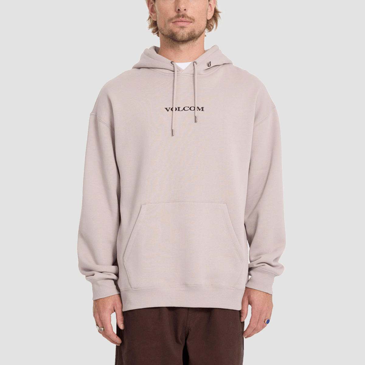 Volcom Stone Pullover Hoodie Bark Brown