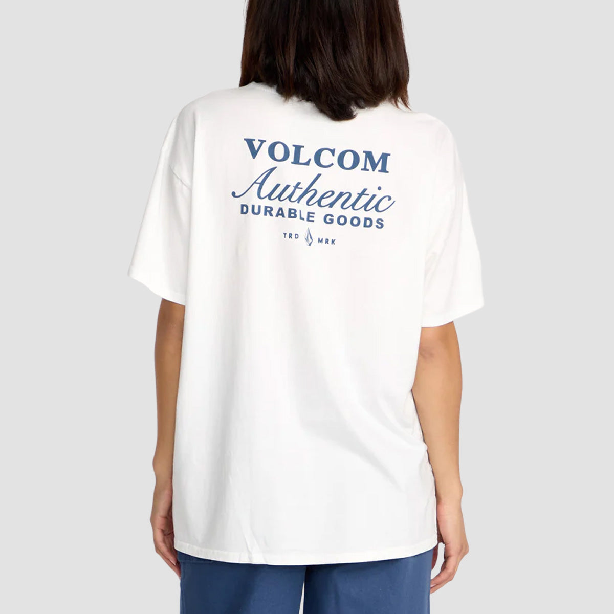 Volcom Stones Throw T-Shirt Star White - Womens