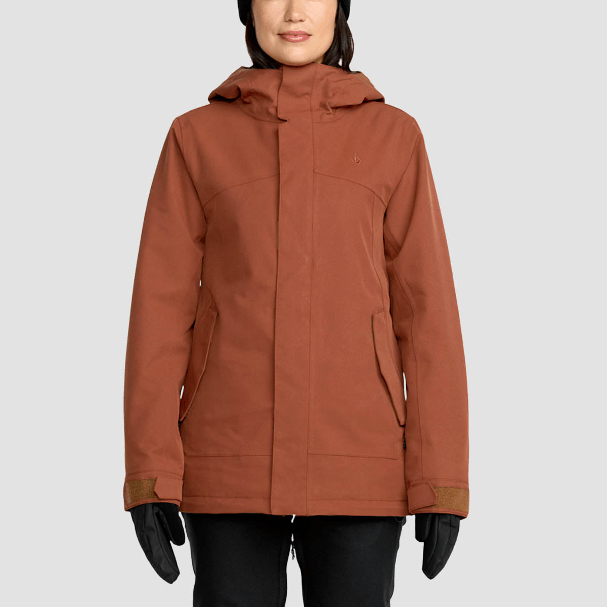 Volcom Stoney Shadow Ins 15K Snow Jacket Henna - Womens
