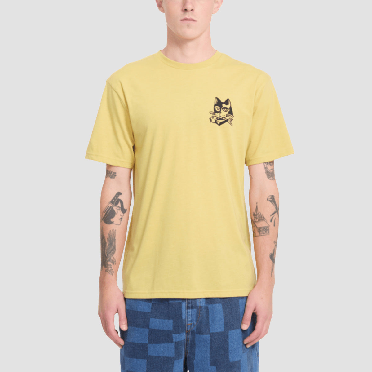 Volcom Tasty Hth T-Shirt Mustard