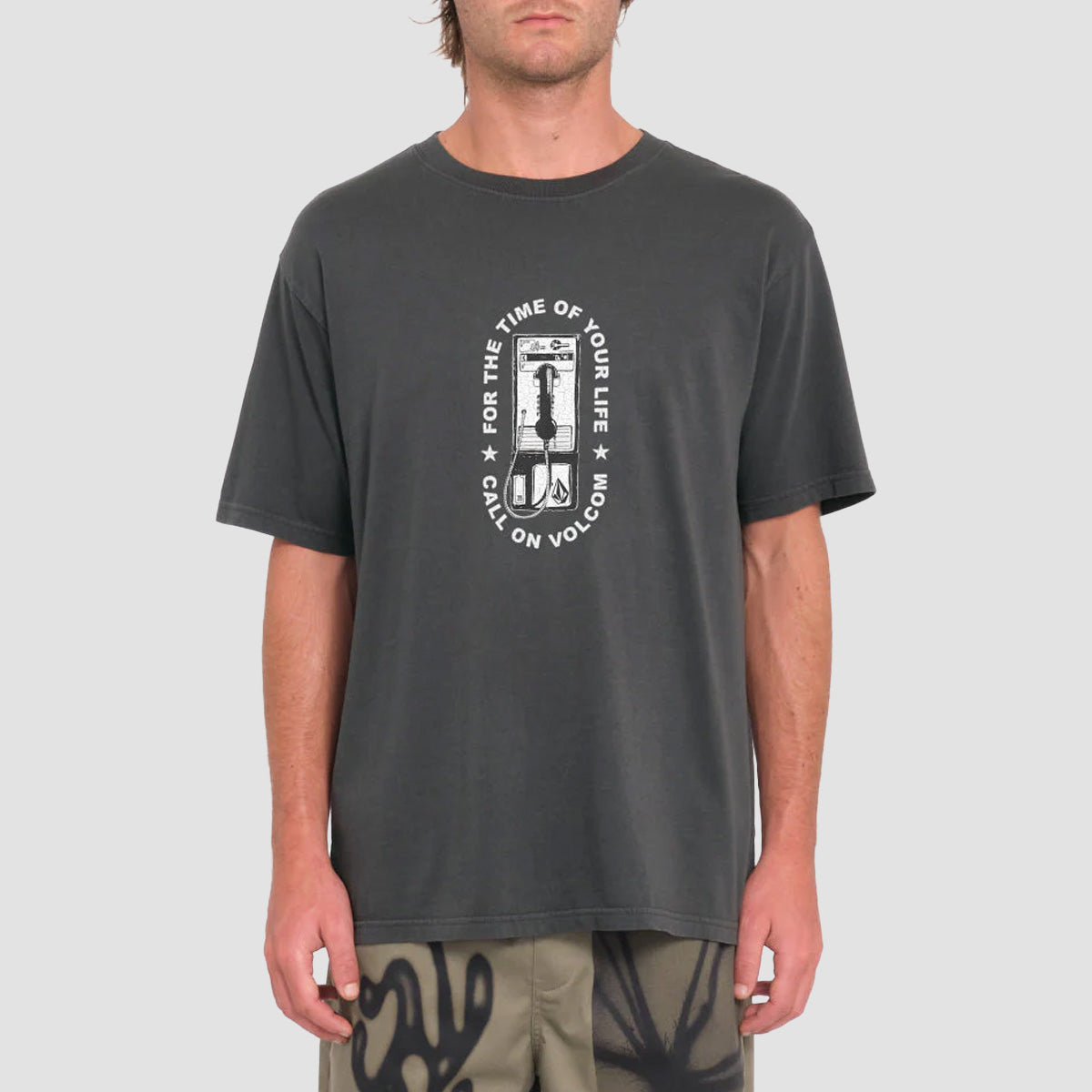 Volcom Time Of Your Life T-Shirt Stealth