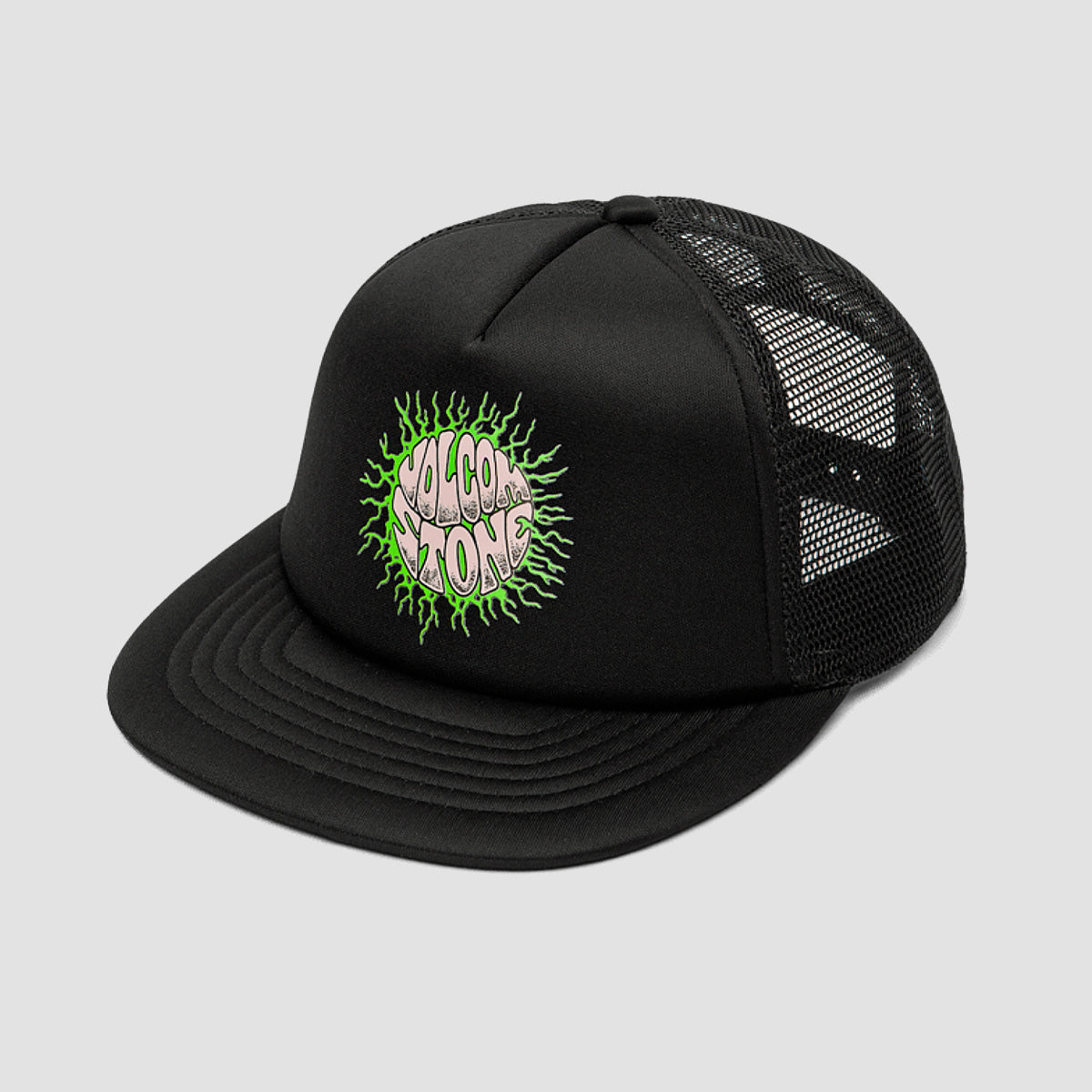 Volcom Too Fast Cheese Cap Black - Kids