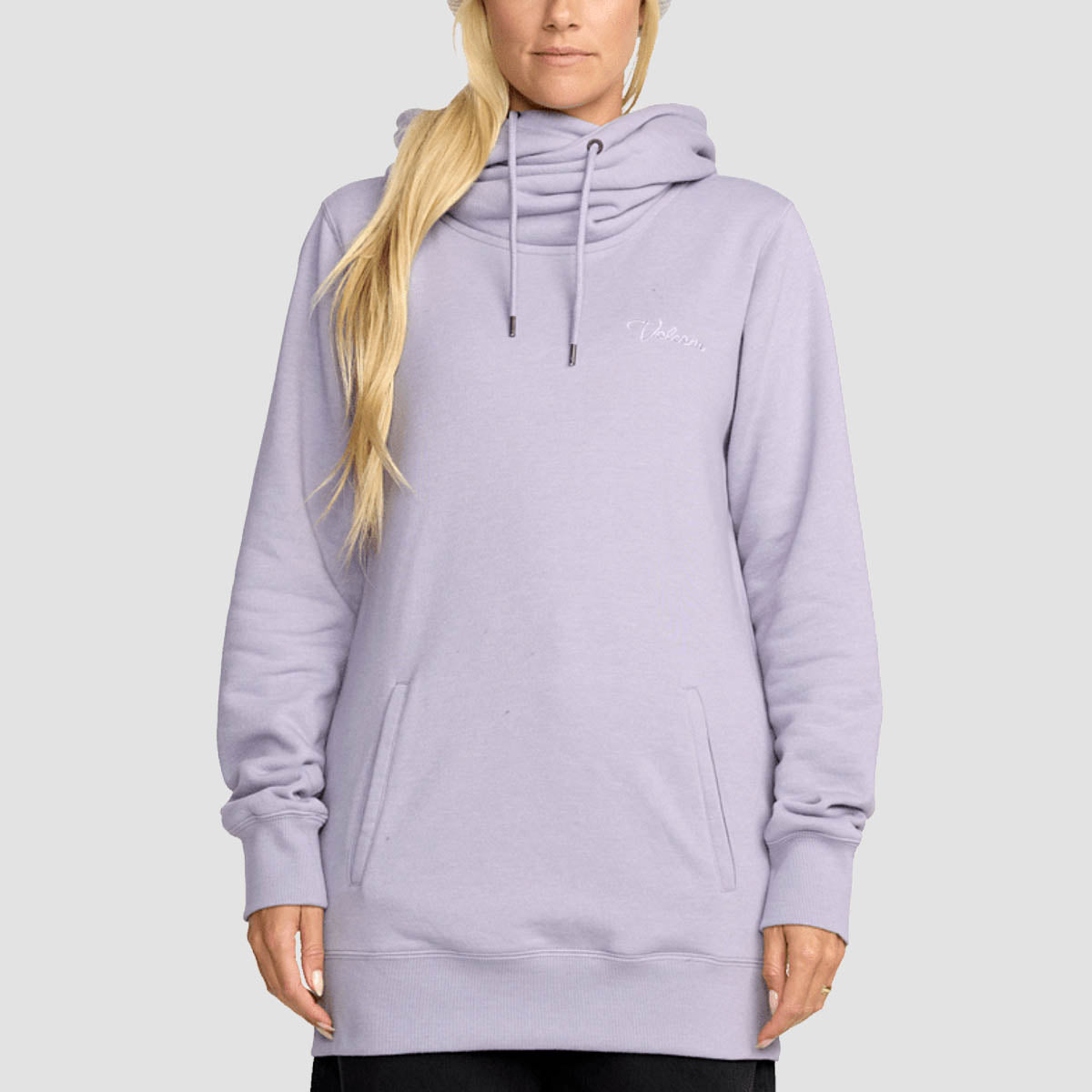 Volcom Tower Pullover Hoodie Lavender Aura - Womens