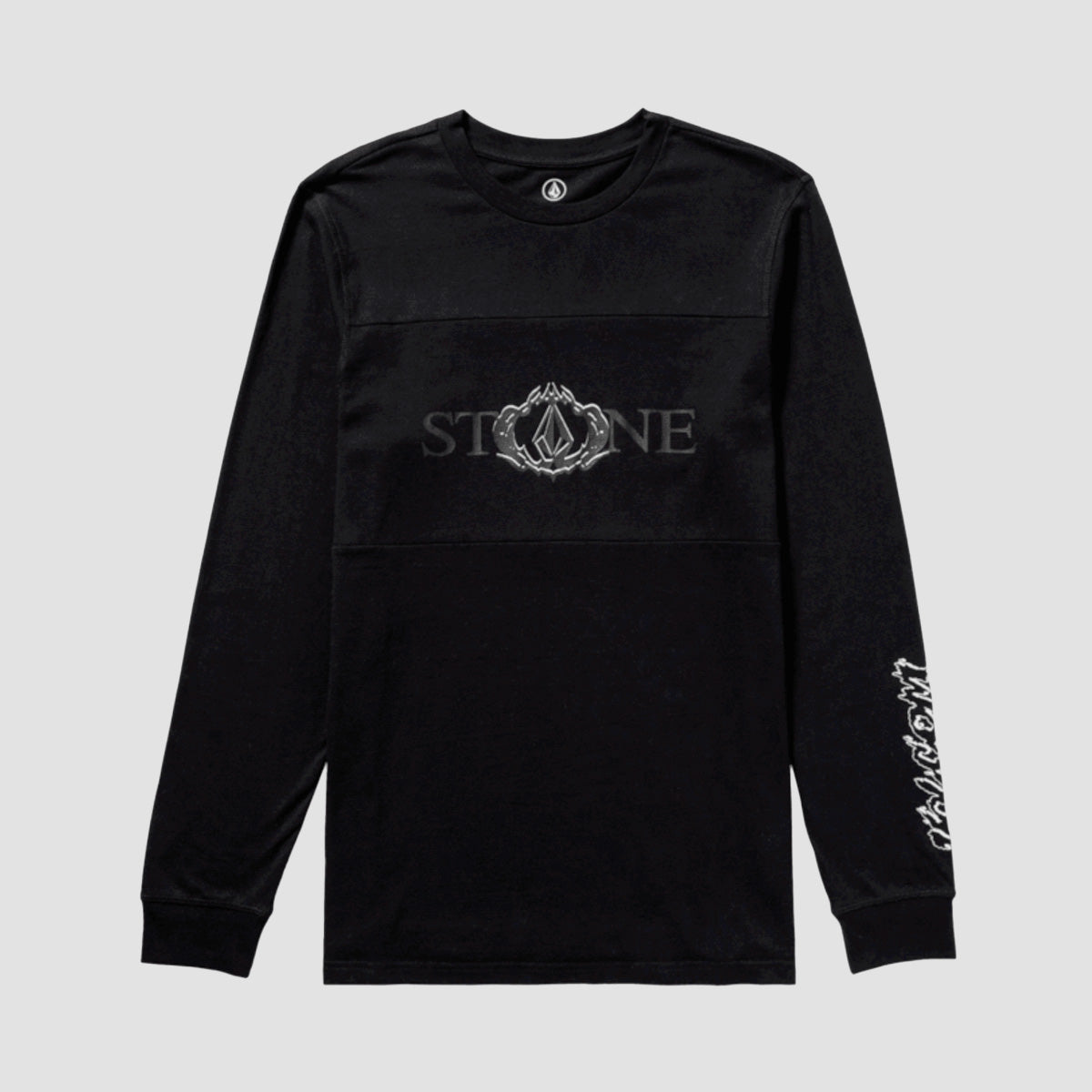 Volcom Tread Crew Longsleeve T-Shirt Black