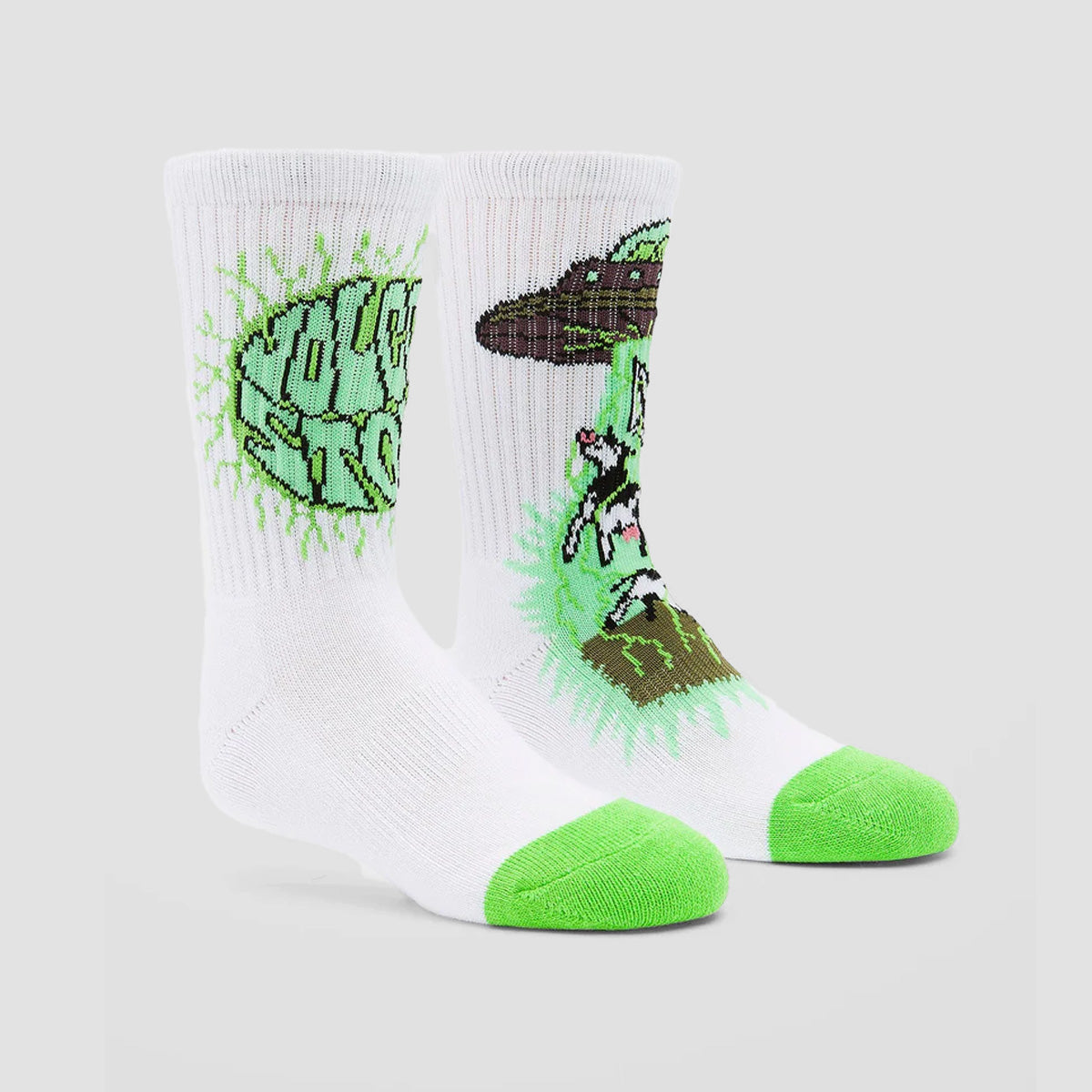 Volcom Udder Space Socks White - Kids