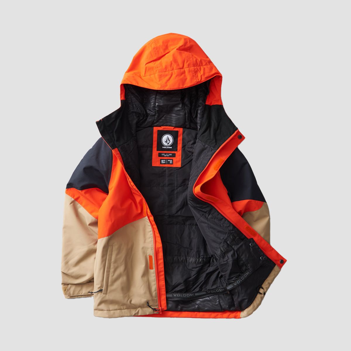 Volcom Vernon Ins Snow Jacket Orange Shock - Kids