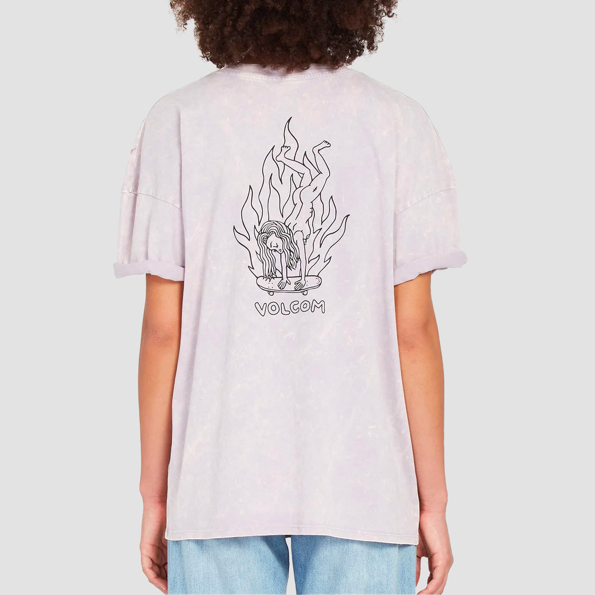 Volcom Voltrip T-Shirt Light Orchid - Womens