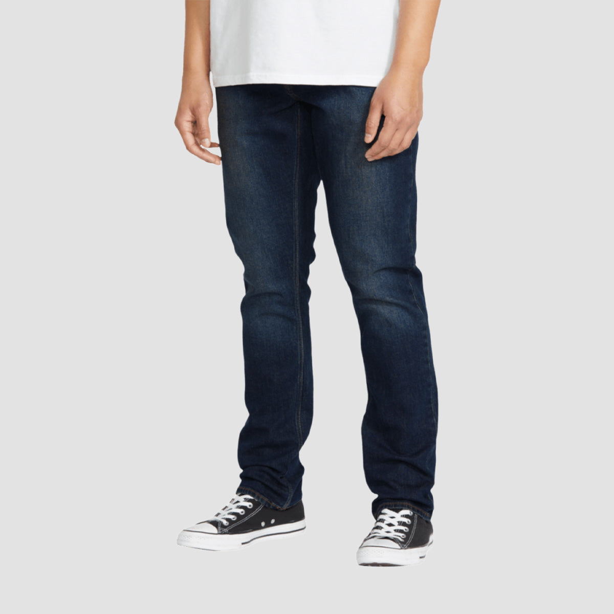 Volcom Vorta Slim Fit Jeans New Vintage Blue