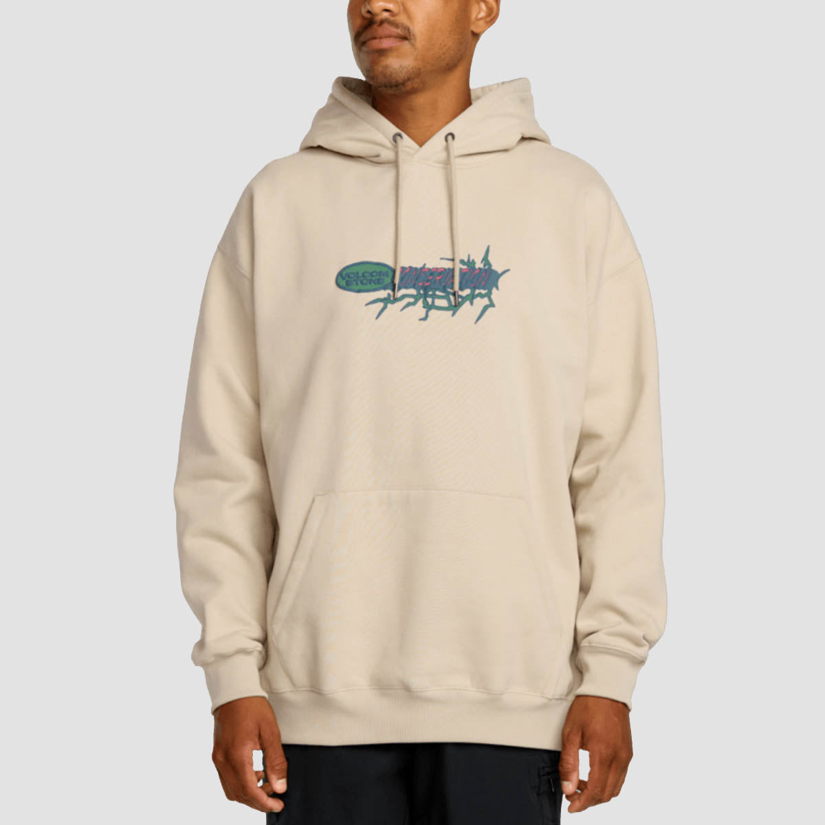 Volcom VSC Tripper Pullover Hoodie Light Beige