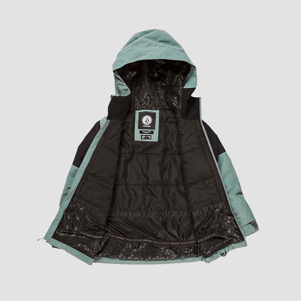 Volcom Westerlies Ins Snow Jacket Green Ash - Girls