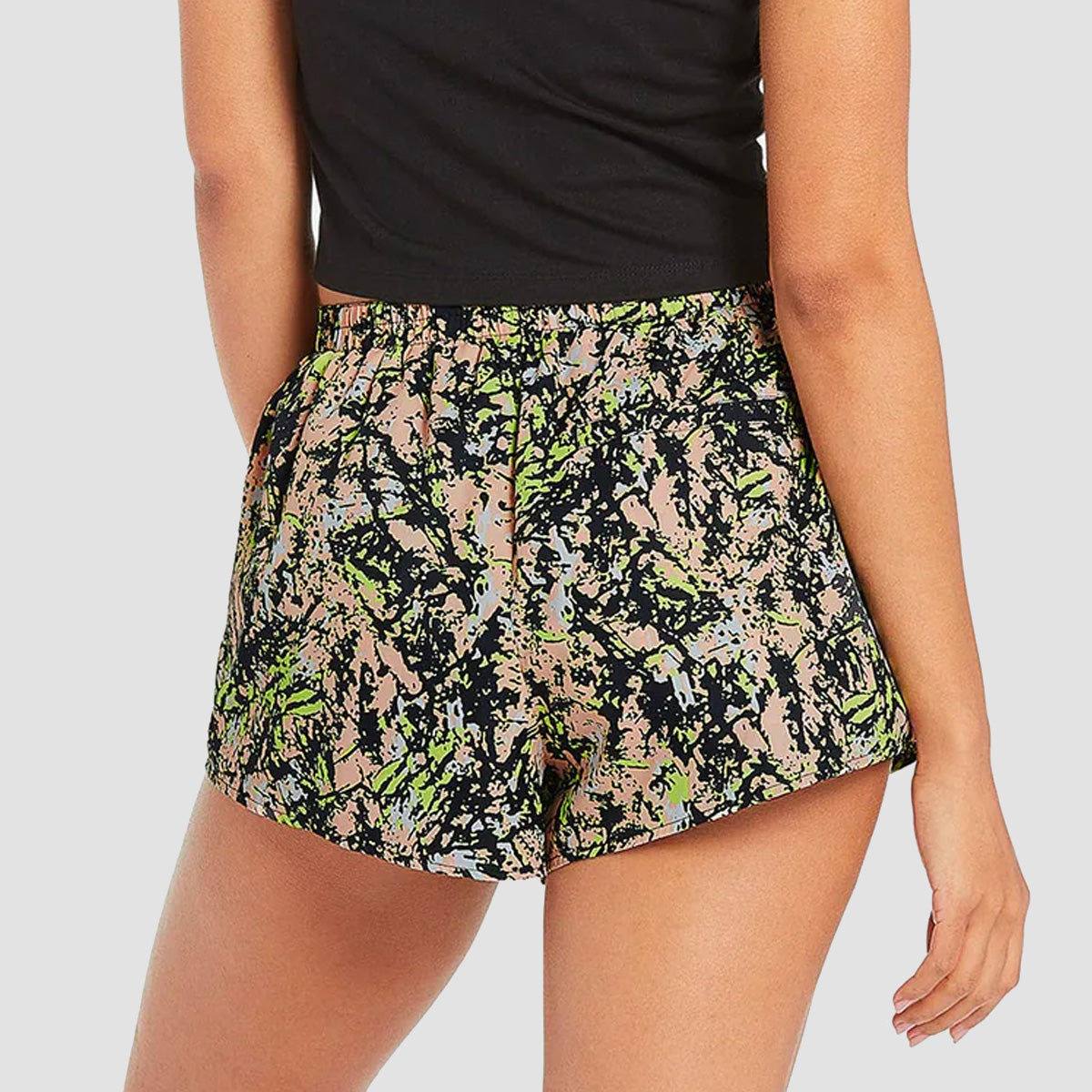 Volcom Wind It Up Runner Shorts Coral - Womens