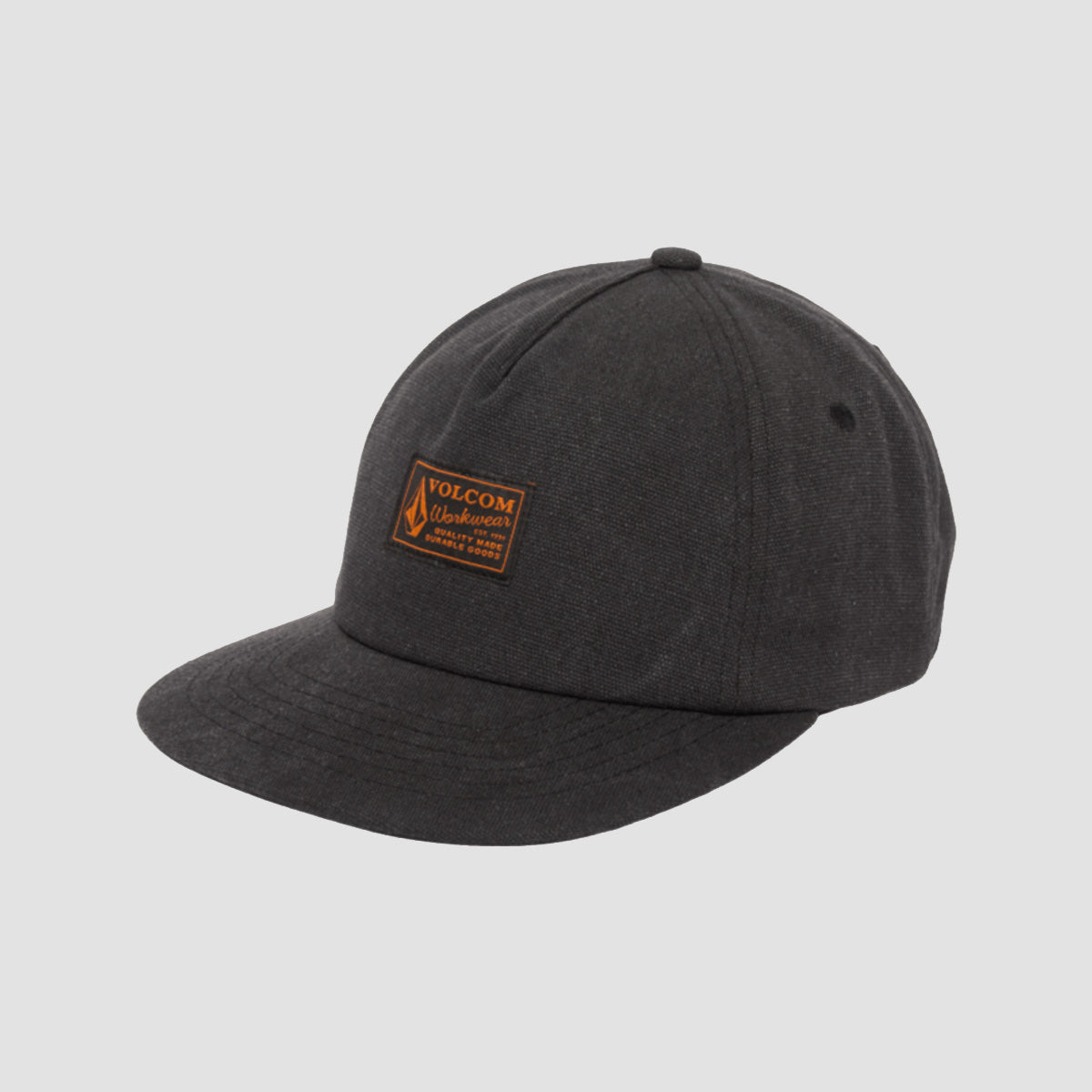 Volcom Workwear Adj Cap Antique Black