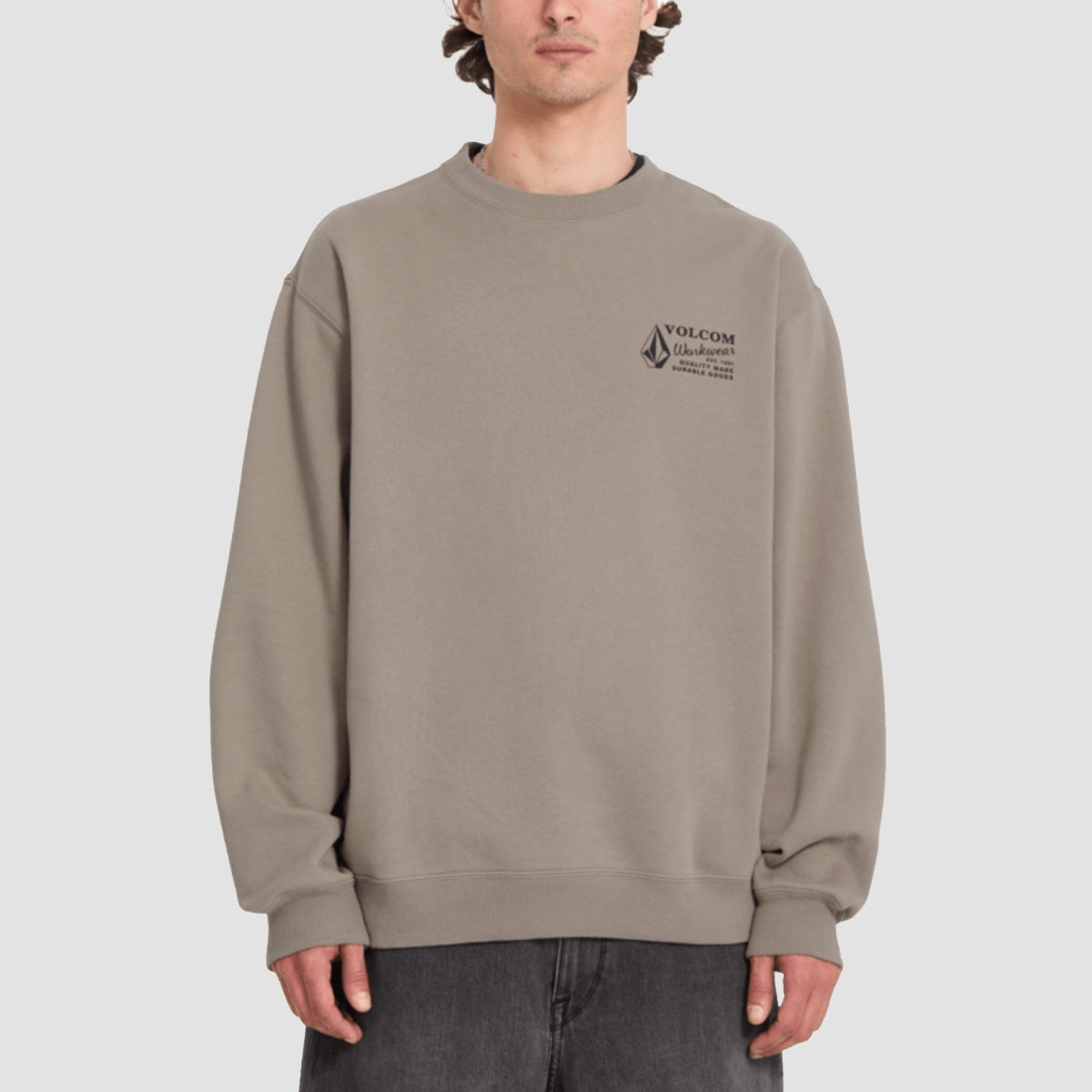 Volcom Workwear Crew Sweatshirt Brindle