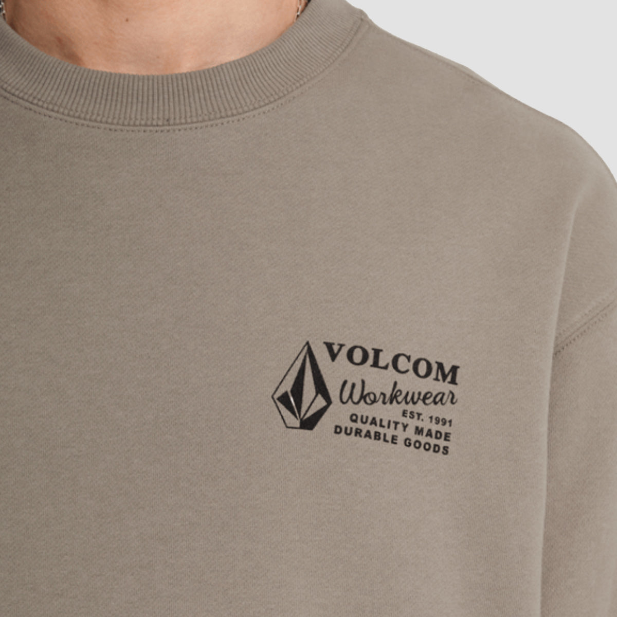 Volcom Workwear Crew Sweatshirt Brindle